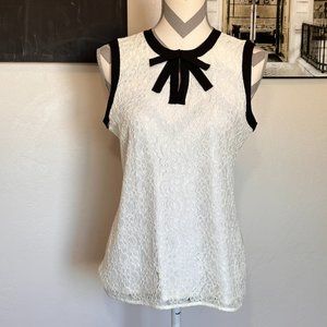 NWT Karl Lagerfeld Lace Top